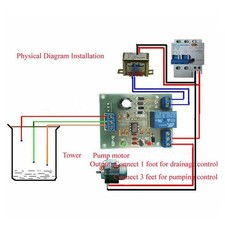 Liquid Level Controller-Module Water Level Detection Sensor DIY Parts Components
