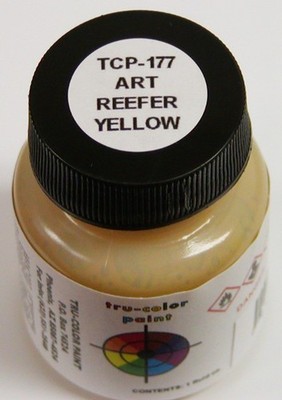 Tru-Color Paint TCP-177 ART- Reefer Yellow  1oz Bottle