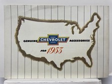 Chevrolet Genuine Accessories Brochure Catalog 1953 Vintage Auto Sales Original