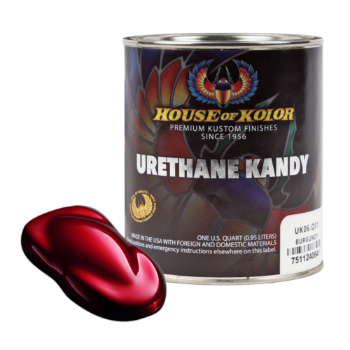 House of Kolor Kosmic Kolor 塗料セット House of Kolor UK06 Burgundy Kosmic Kolor Urethane Kandy