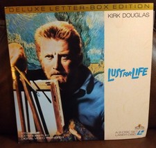 LUST FOR LIFE Kirk Douglas Gatefold cover Laserdisc LD  NOT A DVD VG