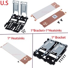M.2 SSD3 SSD4 NVME Drive Caddy Bracket Cage/ Heatsink for HP ZBook Fury 15 G7 G8