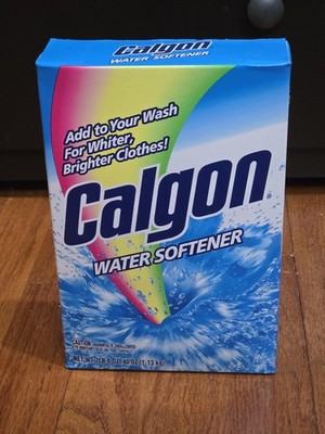 Vintage Calgon Water Softener 40oz. Rainbow Box New Unopened