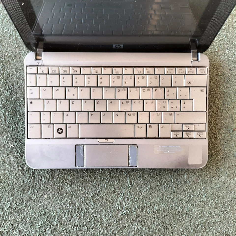 NoteBook PER RICAMBI HP MINI 2133 PC Portatile Laptop No HDD e Alimentatore - Immagine 3 di 4