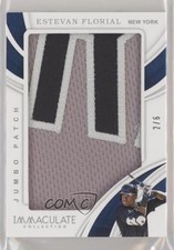 2019 Panini Immaculate Jumbos 2/6 Estevan Florial #IJ-EF Jumbo Patch 3l7