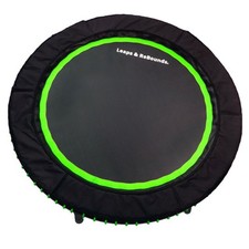 LEAPS  REBOUNDS 48-Inch Mini Fitness Trampoline and Rebounder, Safety Bungee