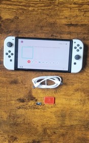 Nintendo Switch OLED Model - Handheld Console - 64GB - White