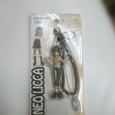 Neo Licca Strap Street Licca Chan Mini Figure Keychain Re-Ment