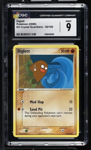 Diglett graded CGC 9 for sale on eBay