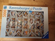 Ravensburger 17429 Jigsaw Puzzle - 5000 Sistine Chapel Piece New Opened Box 
