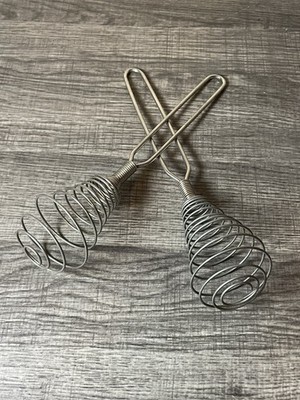 Stainless Steel Egg Whisk And Spring Whisk  Durable Kitchen Baking Tool (2)