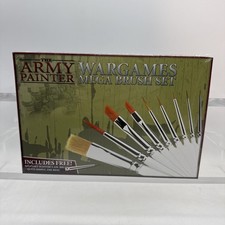 The Army Painter - Wargames Mega Brush Set - Brand New, Factory Sealed