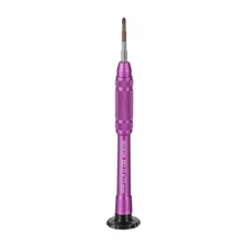 2mm Precision Magnetic Phillips Screwdriver with Aluminium Handle, Purple(Black)