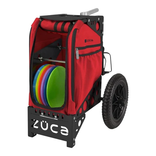 Zuca All-Terrain Disc Golf Cart with Infrared Bag