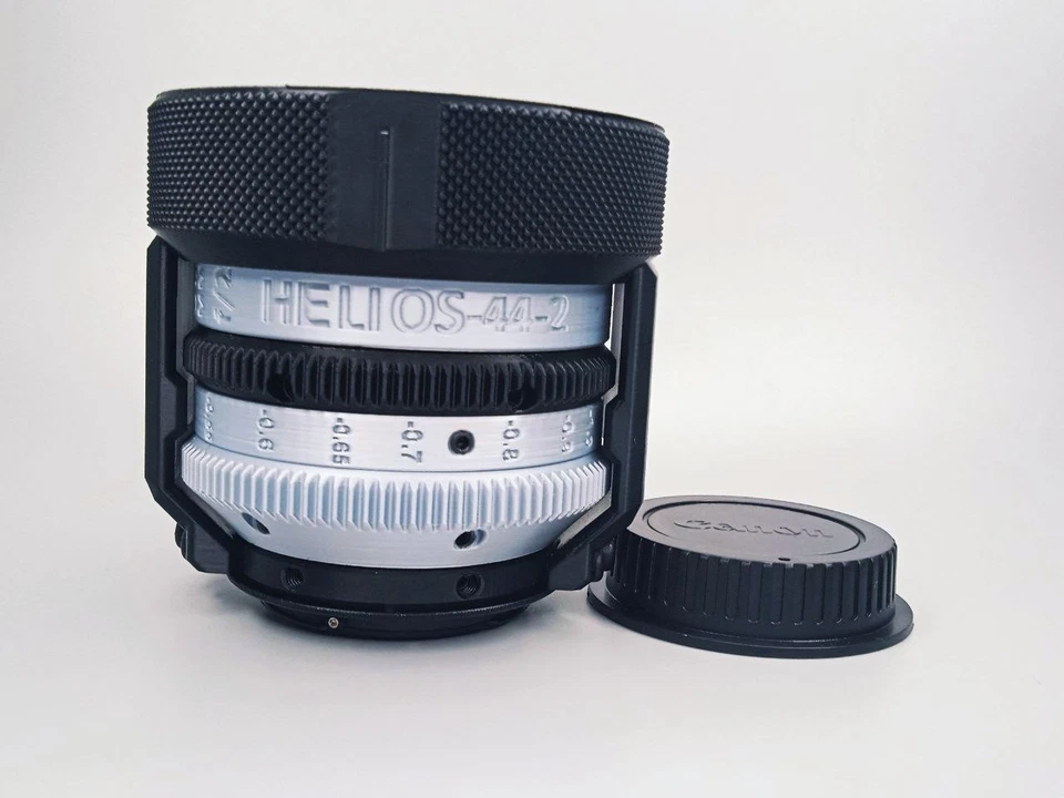 ANAMORPHIC Rehouse Helios 44 2/58mm Cine lens Canon EF mount Helios 44-2 58mm - Image 2 of 4