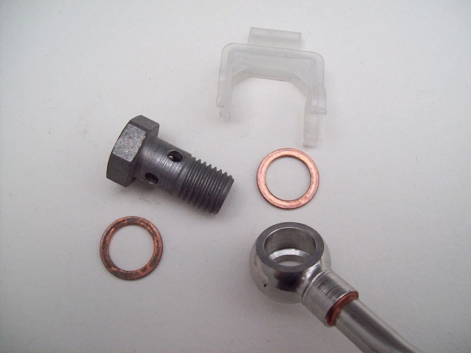 VW Touran Golf Turbo Charger Oil Feed Pipe Genuine 03C145140F 2006-2011 — 第 3/4 张图片