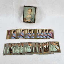 VTG Congress 606 Playing Cards Double Deck Paris Beauty Ballet Pastel Ladies 