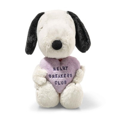 Steiff Peanuts Snoopy Heartbreakers Club Cuddly Plush 12'' Teddy Bear EAN 024450