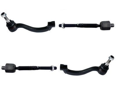 4pc Kit Front Inner Outer Tie Rods Fits Jaguar F-Pace 2017 2018 2020 2021 2023