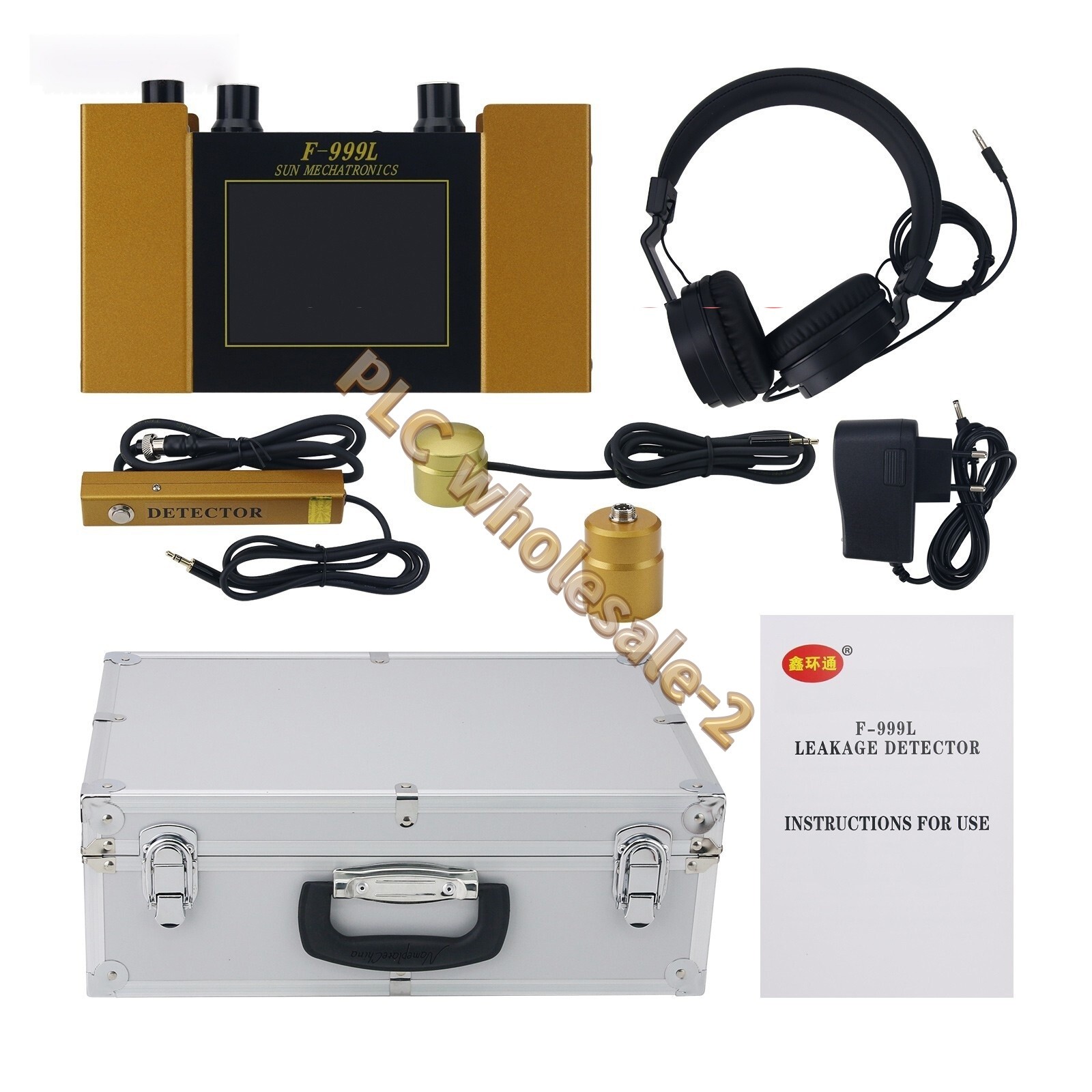 F999L Leakage Detector for Water Pipe/Heating Pipes/Fire Hoses Leakage Detection