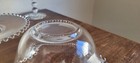 Vtg Imperial Candlewick Heart Shape Bowl Plate S&P Shakers Champagne Glass — photo 7