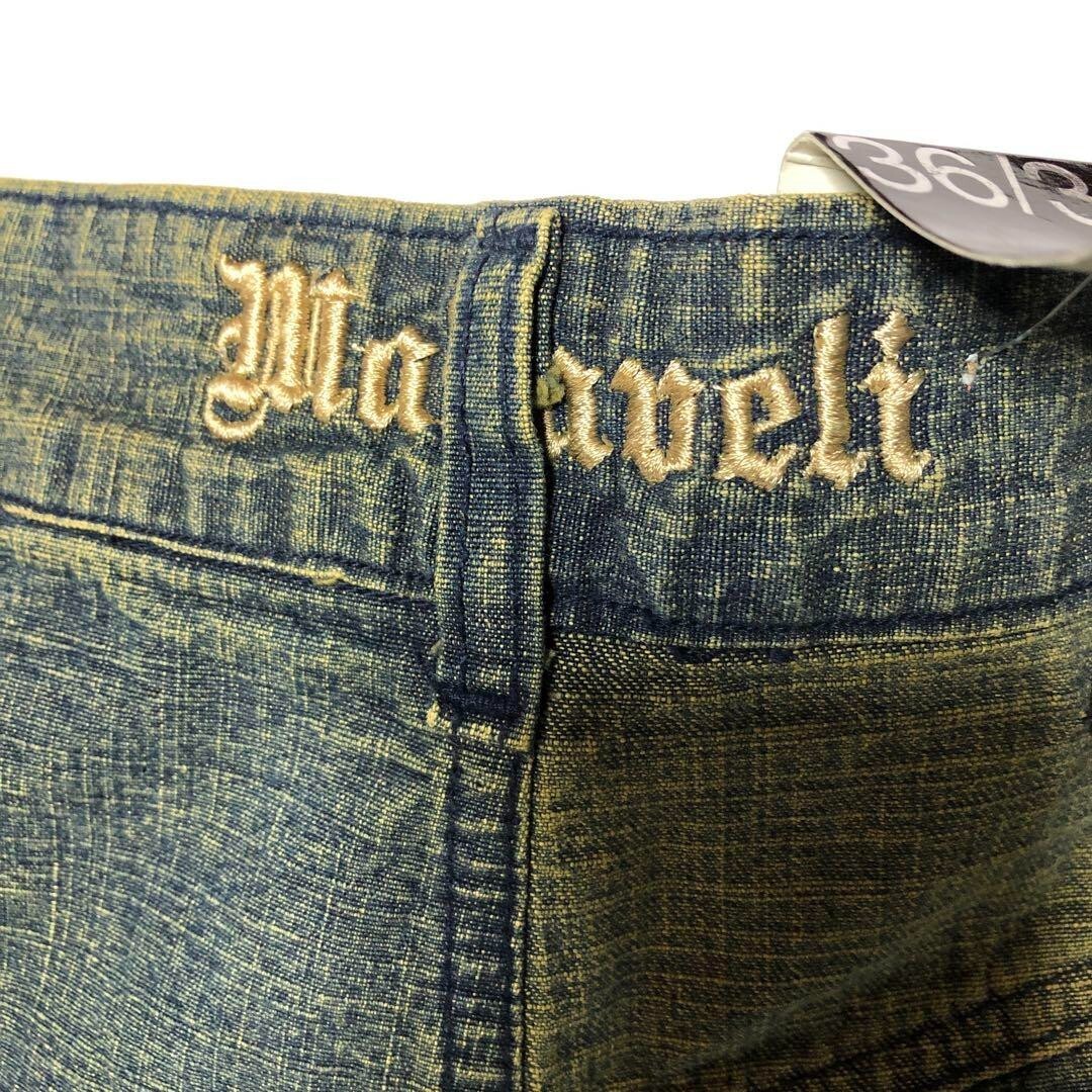 Makaveli Branded Tupac 2pac Denim Baggy Jeans Pants HIPHOP W36 L34
