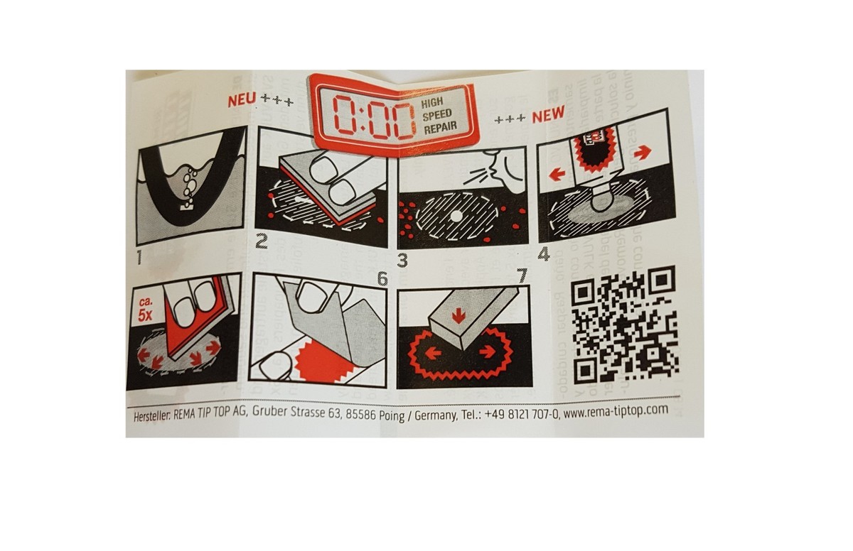 ROCKBROS Patch Per Riparazione Forature Per Biciclette K Di - Foto 3