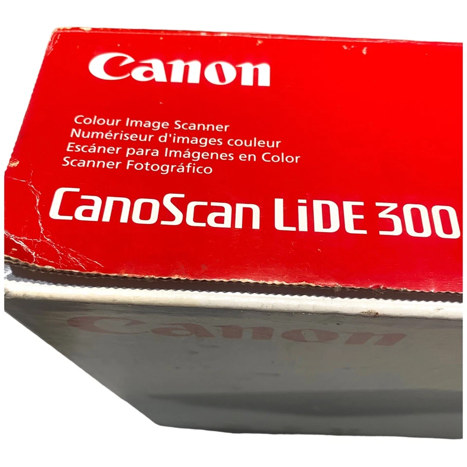 Canon Flatbed Color Image Scanner CanoScan LiDE 300 Compact  2400 dpi Optical - Image 4 of 4