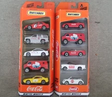 Matchbox 1998 Coca Cola 5 Pack Gift Set 35999 & 96487 BRAND NEW!   LOWEST PRICE!