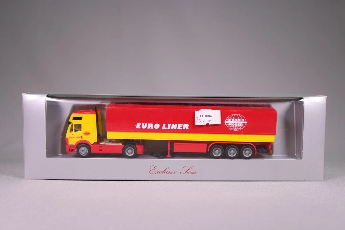 Camion Semi-remorque Johnny Mercedes – Échelle HO 1/87 – Occasion