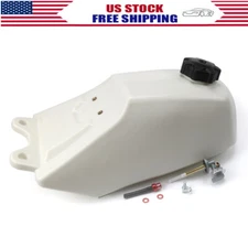 Fits 1985-1988 Yamaha Big Wheel 200 BW 200 Gas Fuel Tank White & Gas Cap