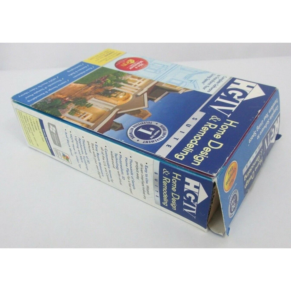 HGTV Home Design & Remodeling Suite Software for Windows XP and Vista CD-ROM - Image 4 of 4