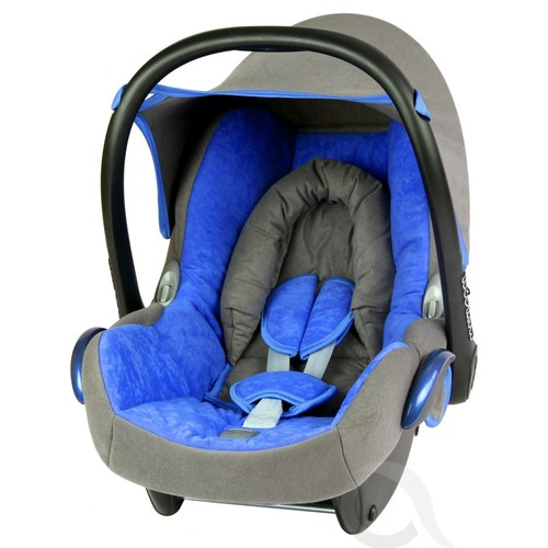 Repuesto de funda de asiento de coche para Maxi Cosi CabrioFix 0+ portabebés JUEGO COMPLETO - Imagen 6 de 56