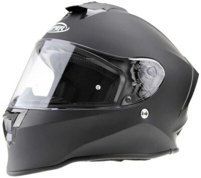 Viper RS55 Matt Schwarz Integralhelm L Motorradhelm Ex-Display kleinere Spuren