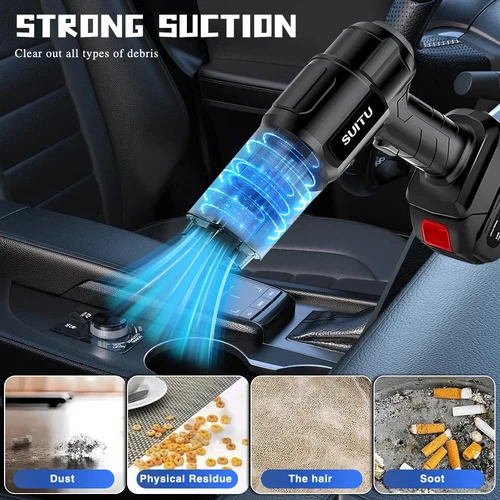 4in1 Car Vacuum Cleaner High Power Cordless Air Purifier For Makita 18V Battery - Picture 16 of 19