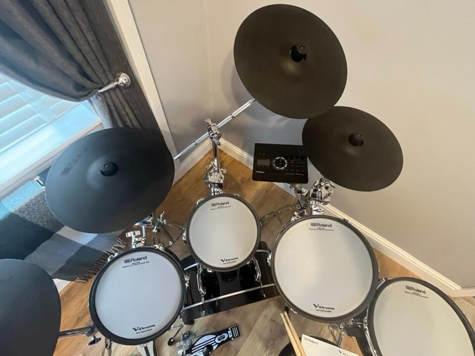 Roland VDrums Acoustic Design VAD306 Hybrid Drum Kit / with extras eBay