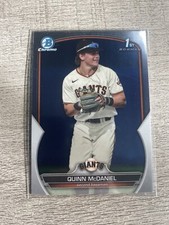 2023 Bowman Draft 1st Chrome Quinn McDaniel Chrome #BDC-136 Giants