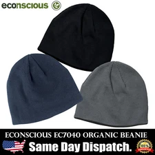 Econscious ORIGINAL 100% Organic Certified Cotton Headwear Beanie EC7040 - OS