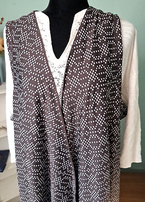 NWT 2XT Renee Greenstein Attitudes Reversable Vest