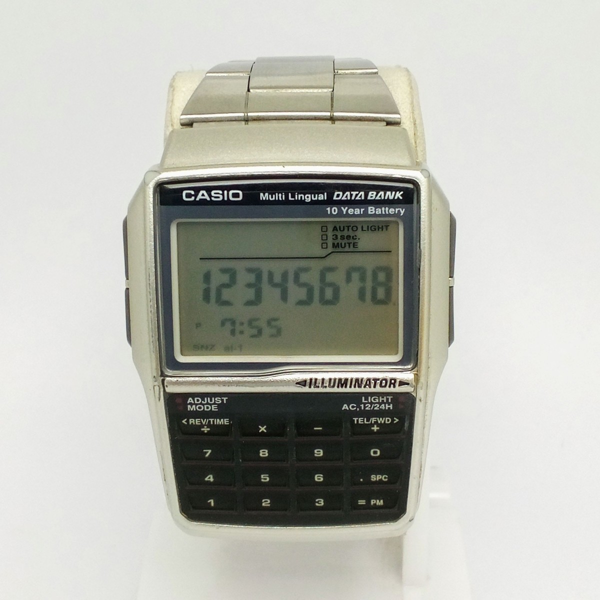 CASIO DATABANK DBC-32 中古品 2点 Casio Data Bank DBC-32 Digital Calculator Watch Vintage Rare