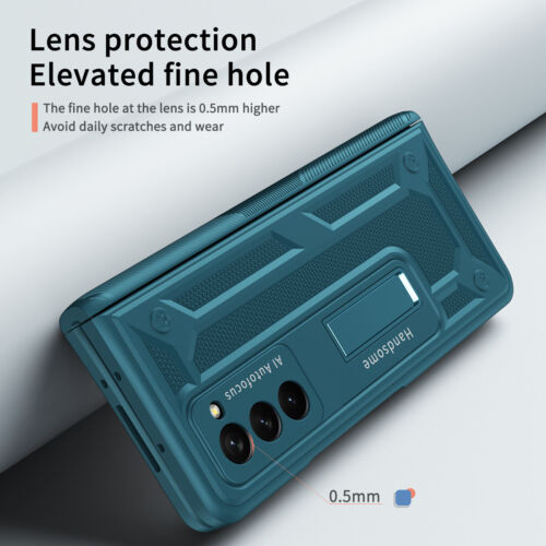Funda Resistente para Samsung Galaxy Z Plegable 5 4 3 2 Soporte Invisible Bisagra Protección - Imagen 17 de 61