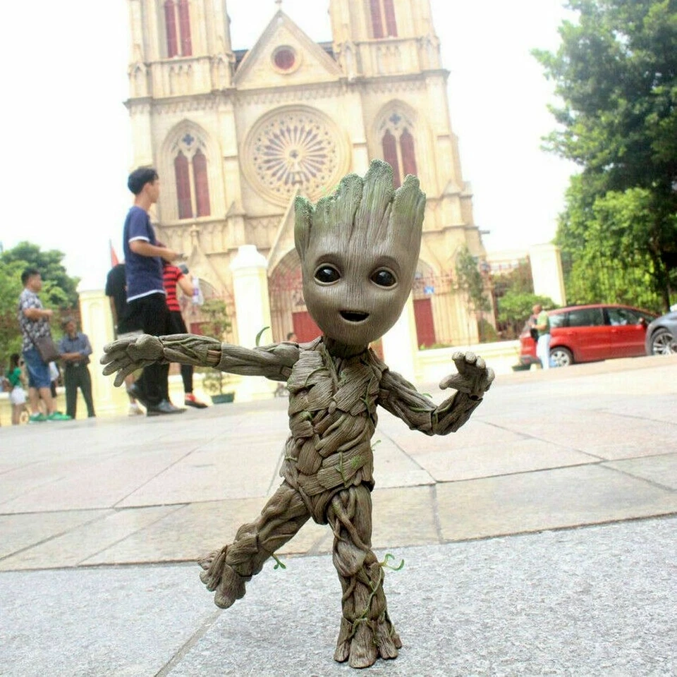 Guardians of the Galaxy Baby Groot Life-Size HT LMS005 26CM Action Figure w/Box - Image 4 of 4