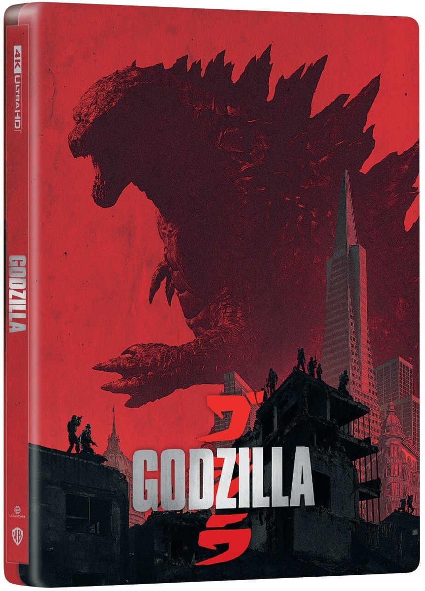 GODZILLA[2014] 4K Ultra HD Blu-ray 新品 2 Godzilla (2014) 4k Blu-ray + Blu-ray + Dig Warner Bros Mar/2021