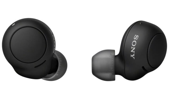 Sony WF C500 Wireless Earbuds - Black *Same Day Dispatch