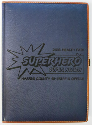 Record Book Harris County TX Sheriff's Office 2016 Health Fair NEW in the Box