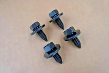 4 HOOD HINGE/FENDER BOLTS!  FOR 1960-1970s MOPAR A B C E BODY CUDA DUSTER ETC