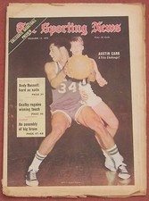 12-12-70 Sporting News Notre Dame Basketball Star Austin Carr on Cover