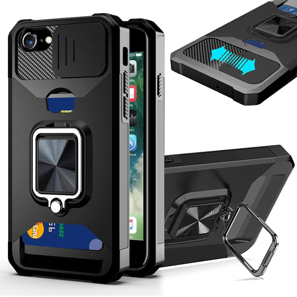 Ударопрочный жесткий прочный чехол с кольцом доспехи для iPhone и Samsung Galaxy сделано в США - Изображение 4 из 4