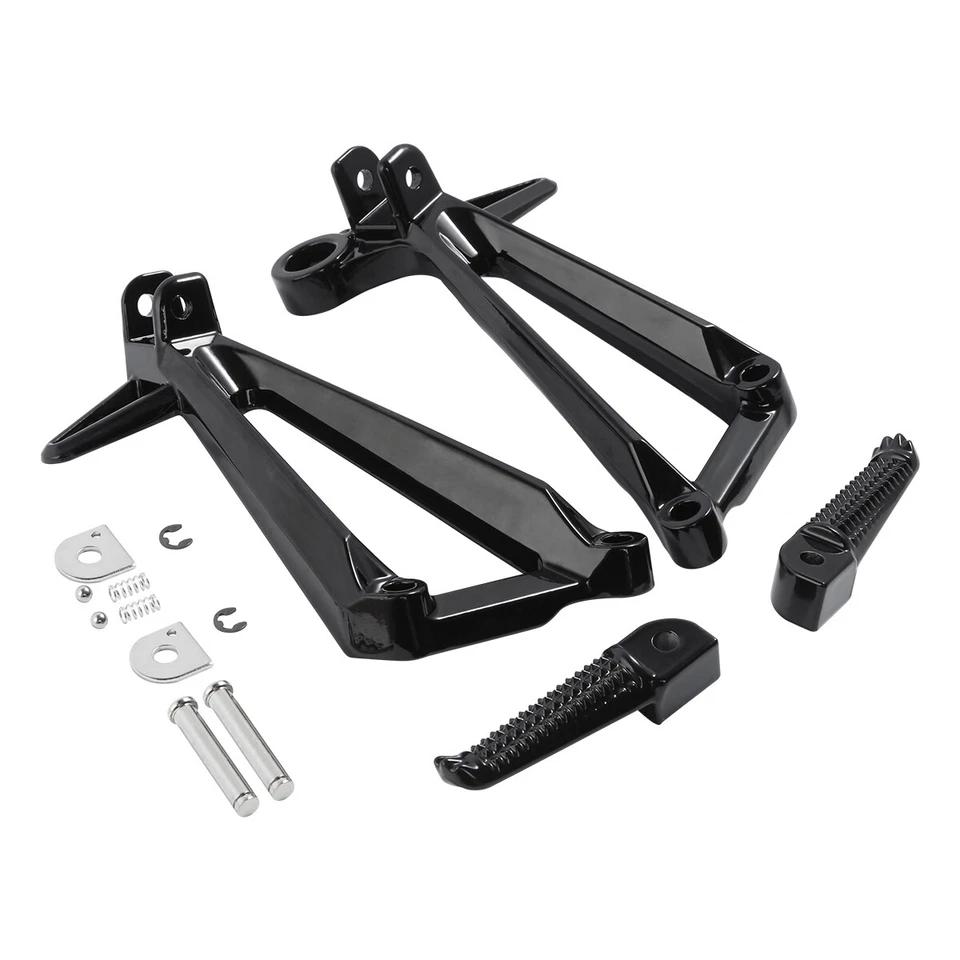 Soporte de estriberas de pasajero trasero apto para Yamaha YZF R3 2015-2025 MT-03 2020-2024 Foto 2 de 4