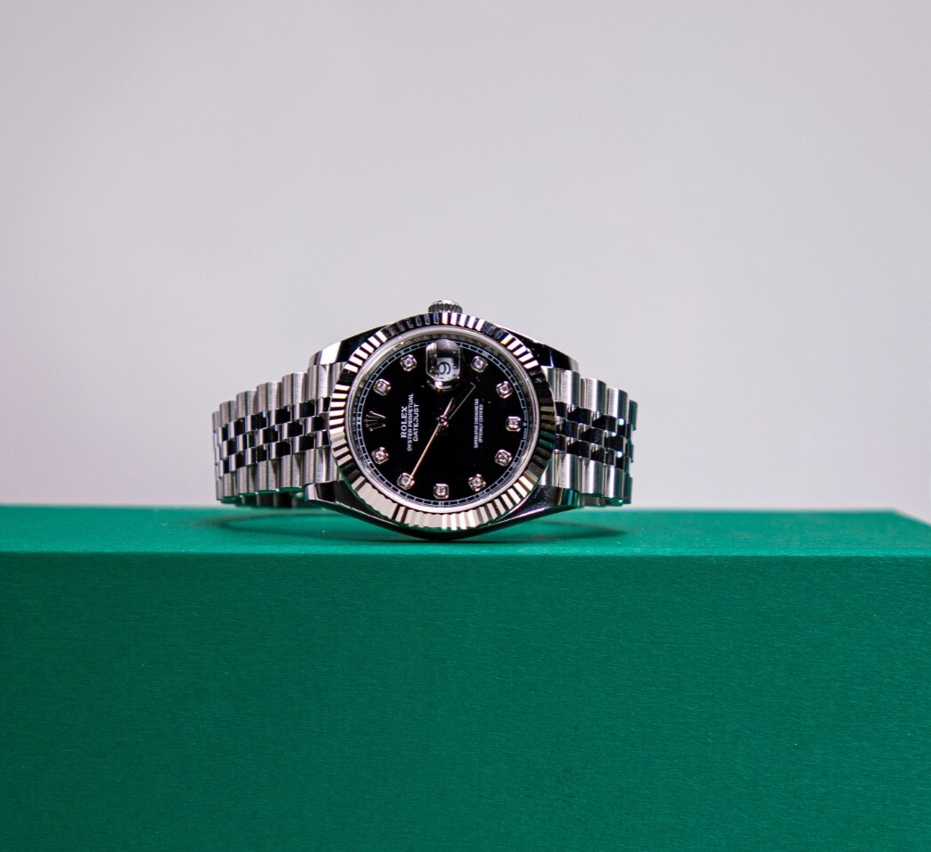 2025 Brand New Rolex Datejust 41mm 126334 Jubilee Diamond Black Complete Set